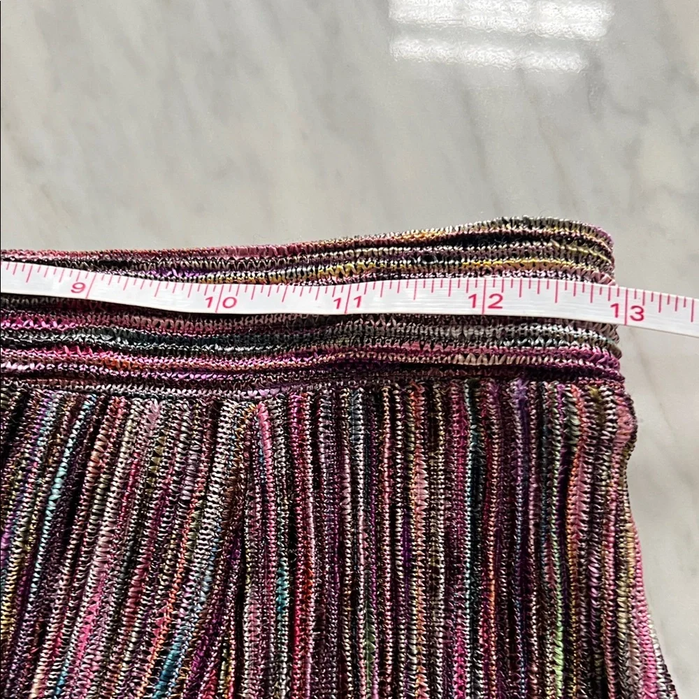 Anthropologie Maeve Multicolor Women's Sweater Midi Skirt - Picture 8 of 9